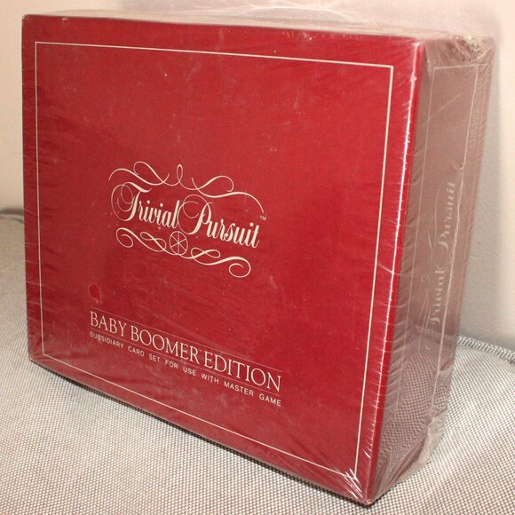 3/$77❤️sealed 1983 Trivial Pursuit Baby Boomer Edition Subsidiary Card Set - Picture 1 of 5